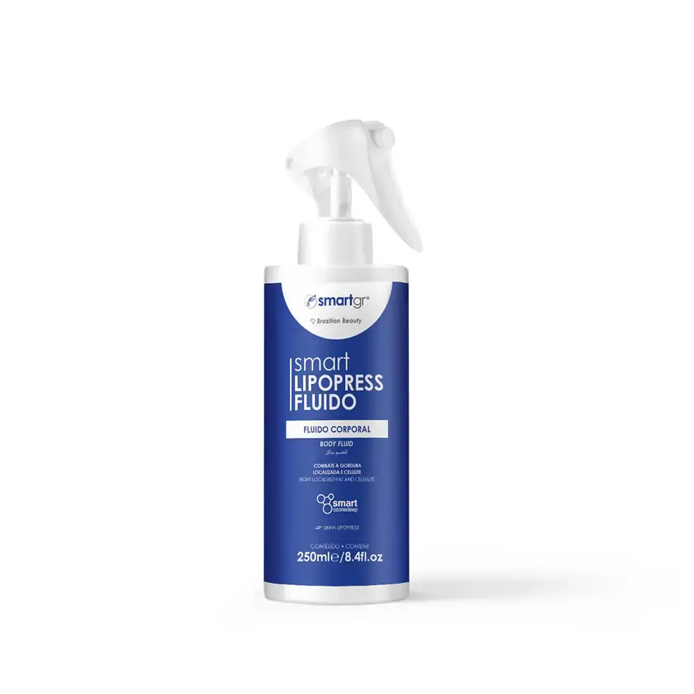 Smart Lipopress Fluido - Fluido Corporal Auxiliar no Combate à Gordura Localizada - 250 ml - Smart G