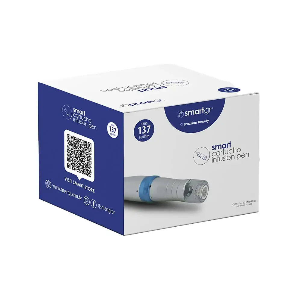 Smart Cartucho Infusion Pen 137 agulhas (nano) - Kit com 10 unidades - Smart GR
