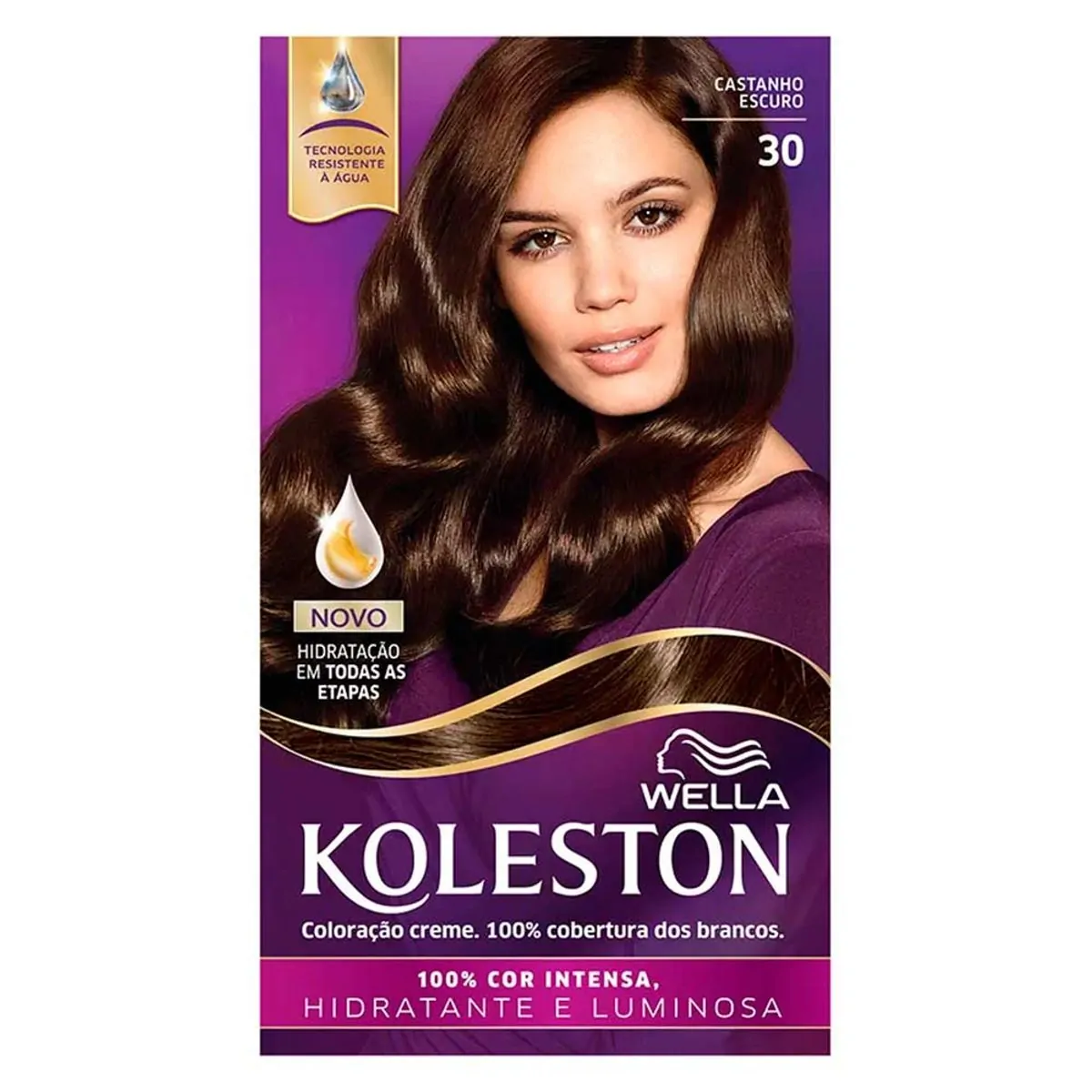 Coloração Koleston Kit Castanho Escuro - 30