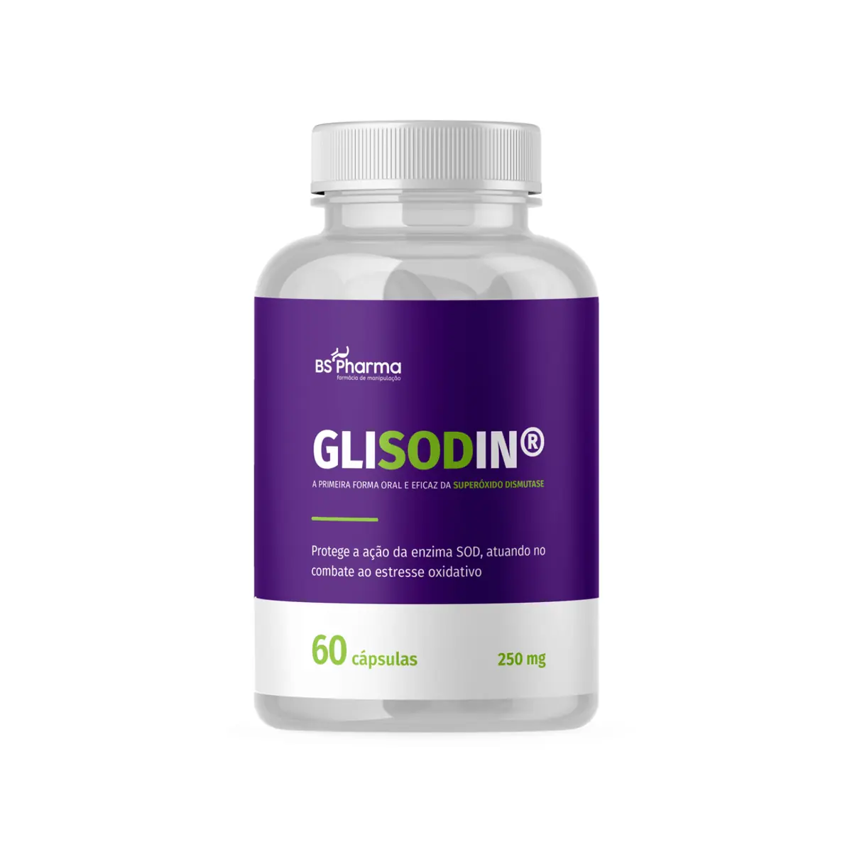 Glisodin 250 mg - 60 Cápsulas