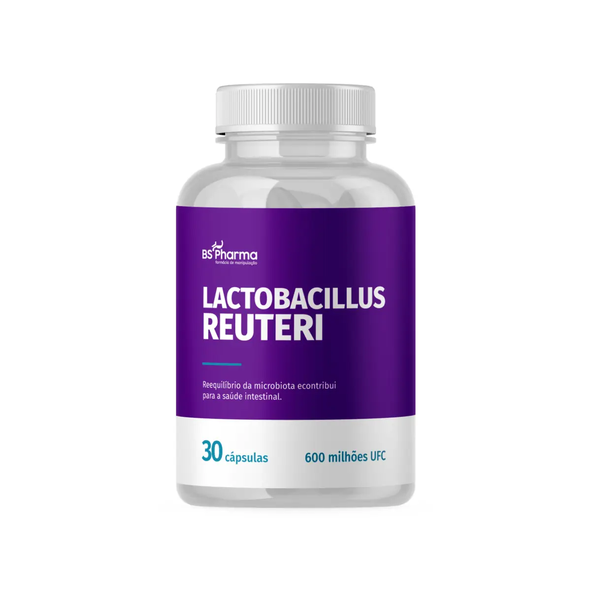 Lactobacillus reuteri 600 mi UFC - 30 Cápsulas