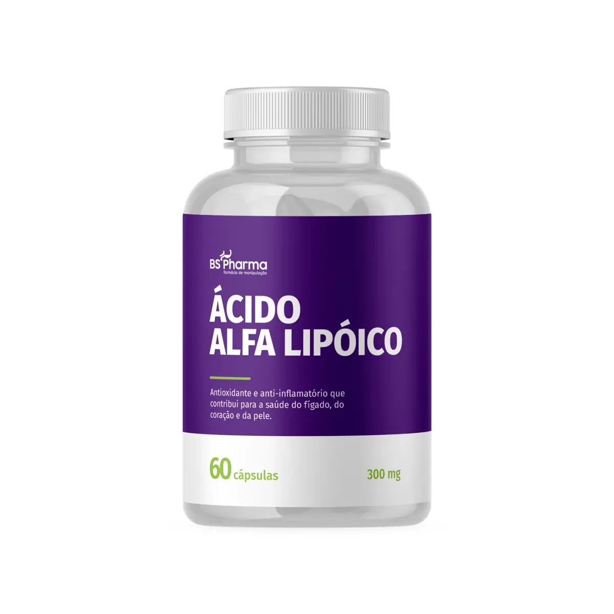 Ácido Alfa Lipóico - 300 mg - 60 Cápsulas