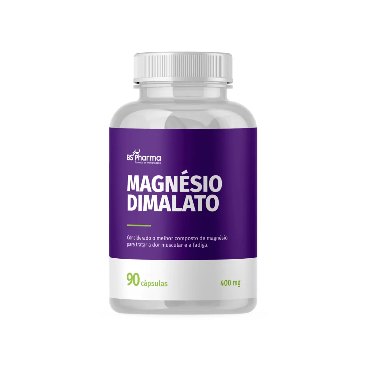 Magnésio Dimalato 400mg - 90 Cápsulas