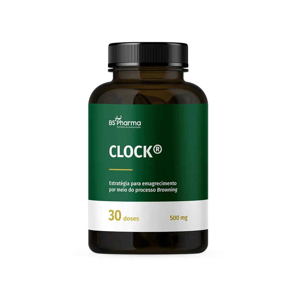 Clock 500 mg - 60 Cápsulas/30 doses