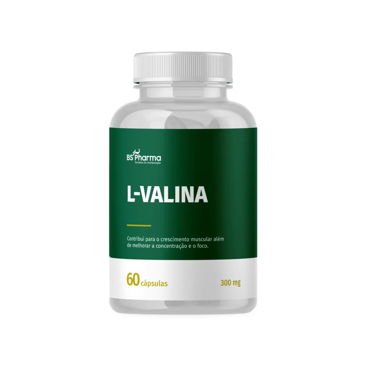 L Valina 300 mg - 60 Cápsulas
