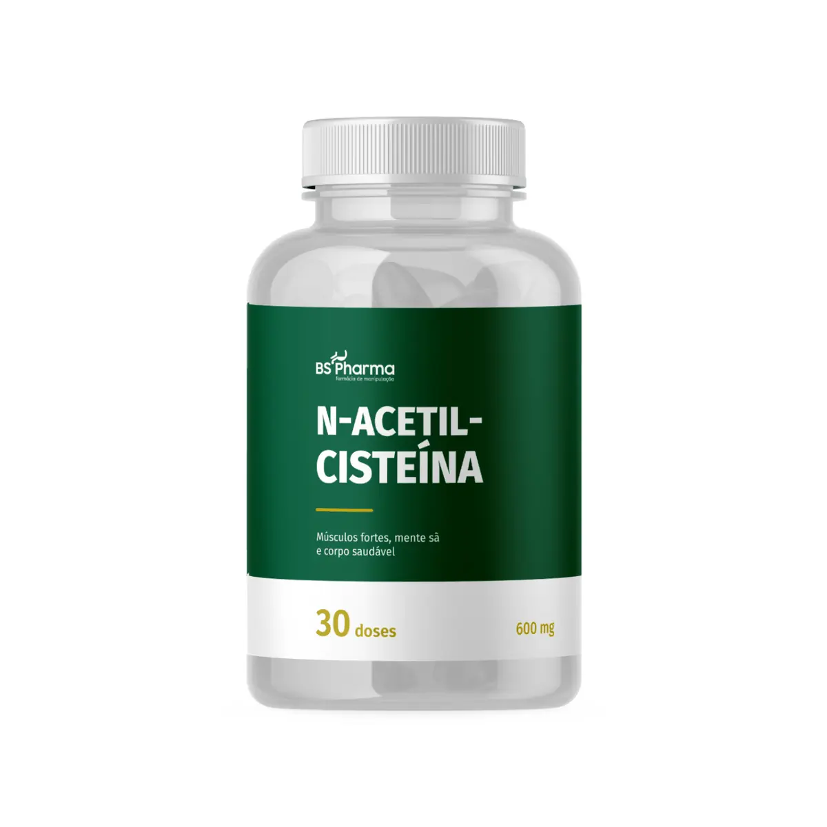 N Acetilcisteína (NAC) 600 mg - 60 Cápsulas/30 doses 60 Cápsulas