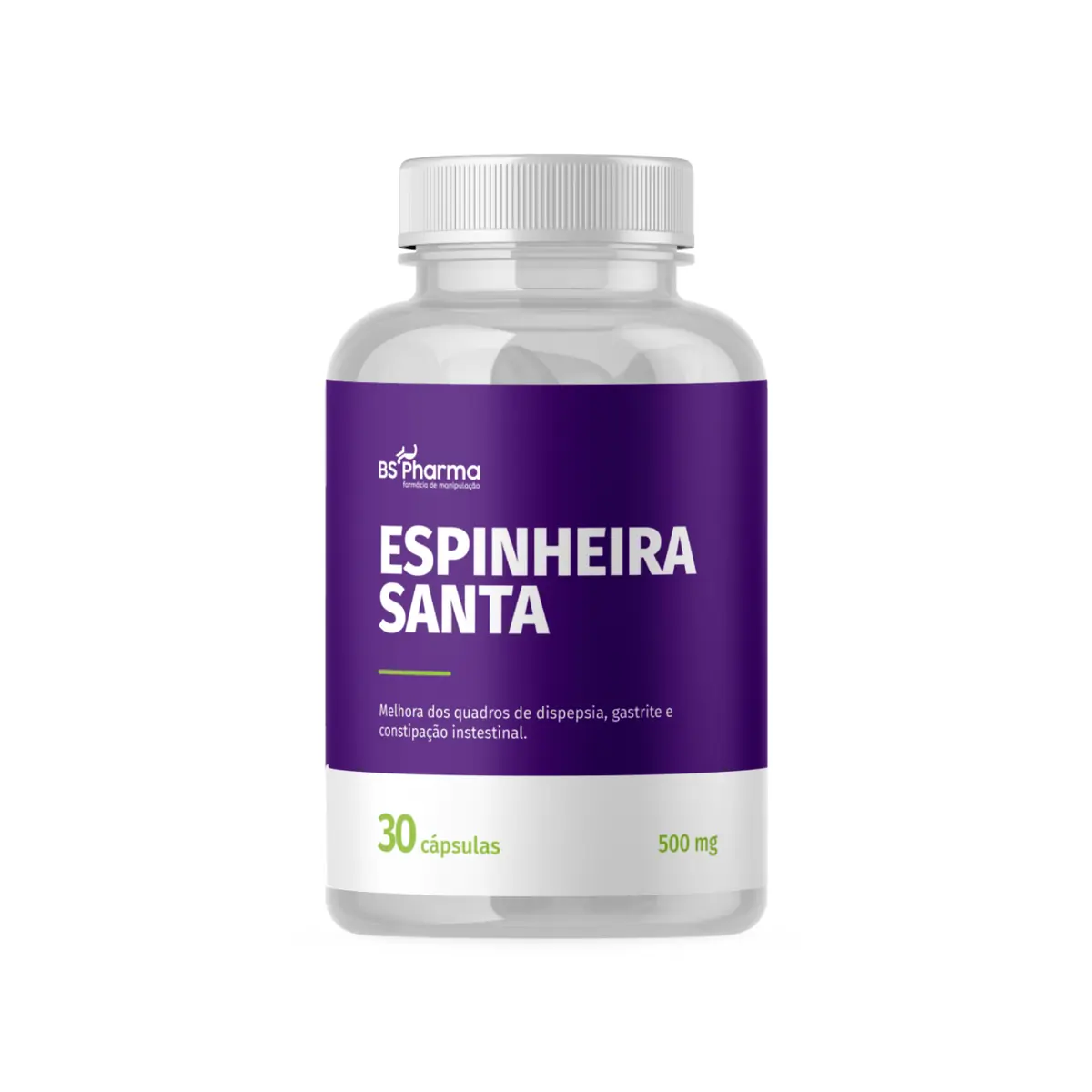 Espinheira Santa 500 mg - 30 Cápsulas