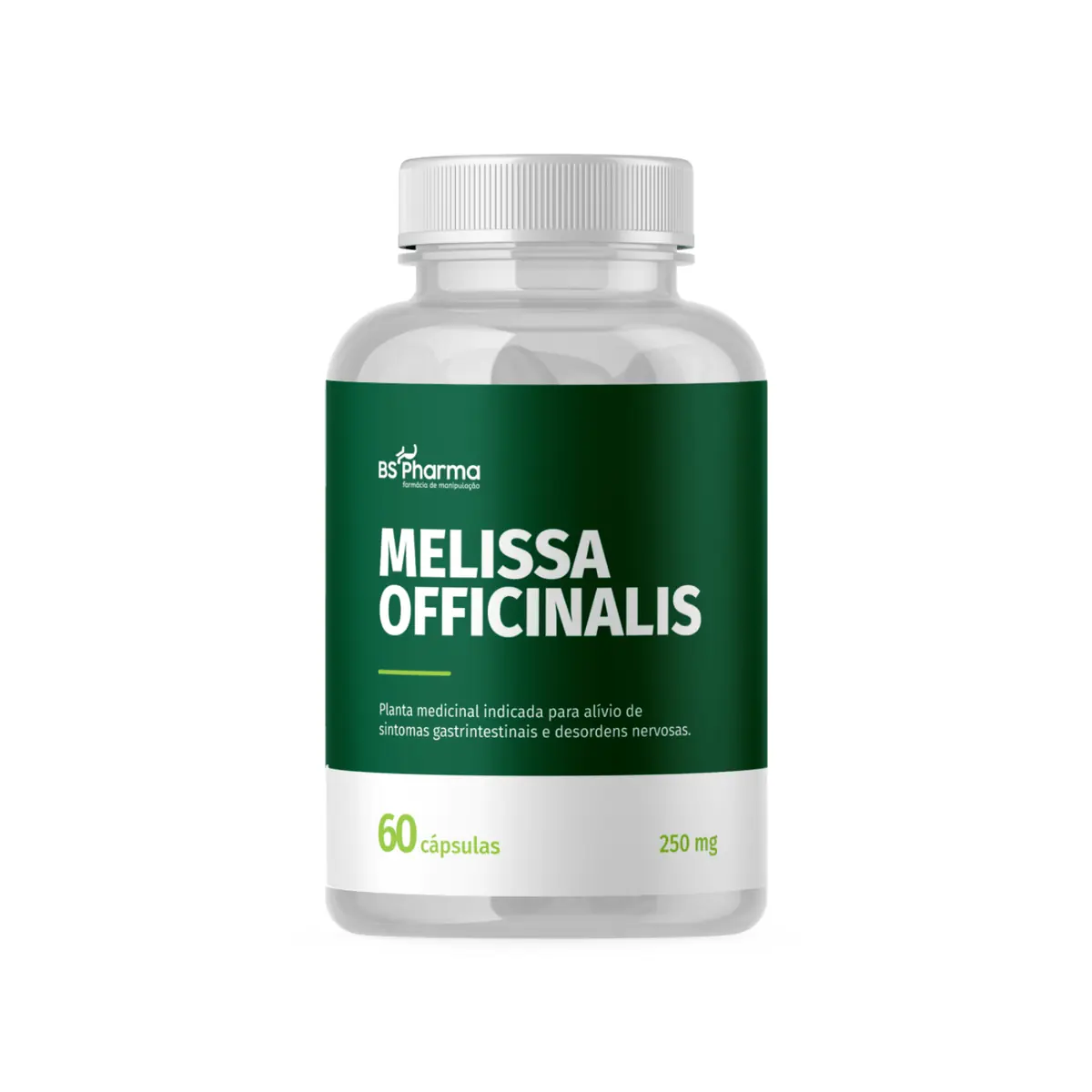 Melissa Officinalis 250 mg - 60 Cápsulas