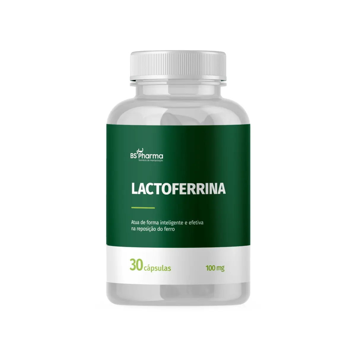 Lactoferrina 100mg - 30 Cápsulas