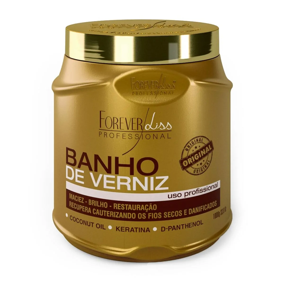 Máscara Banho de Verniz 1kg Forever Liss