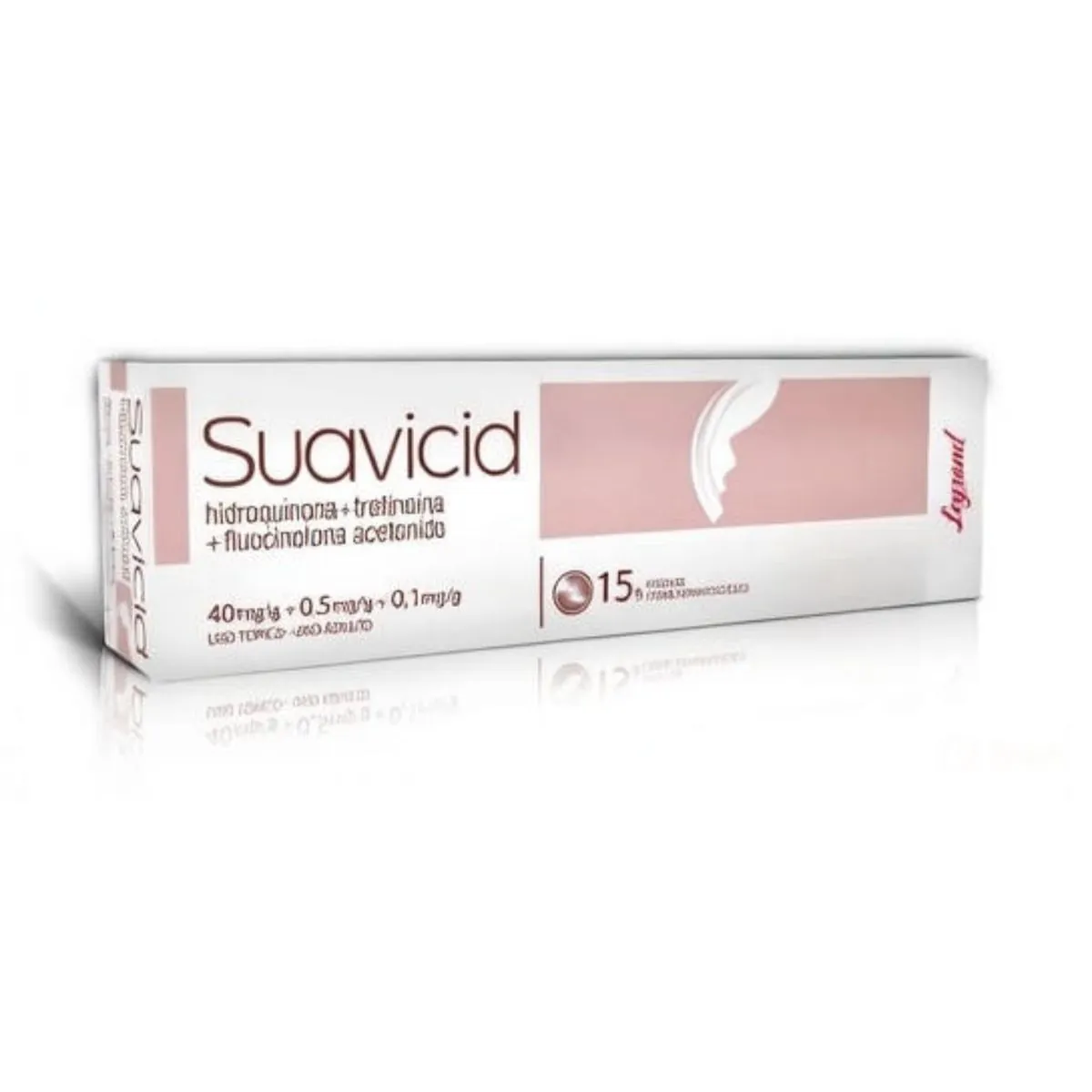 Pomada suavicid para o rosto 15g melasma