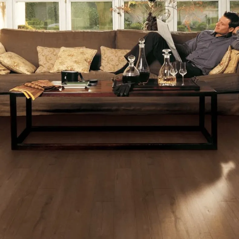 Piso Laminado Quick Step Eligna Wide Carvalho Natural Serrado Qsew3784 Cx 2,06m²