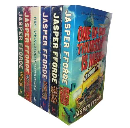 Jasper Fforde Thursday Next Series 6 Books: The Eyre Affair / Lost In A Good Book / Well Of Lost Plo