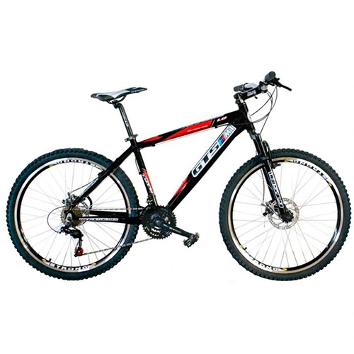 Bicicleta Mtb Gtsm1 Advanced 21v Freio A Disco Mecânico Preto 17