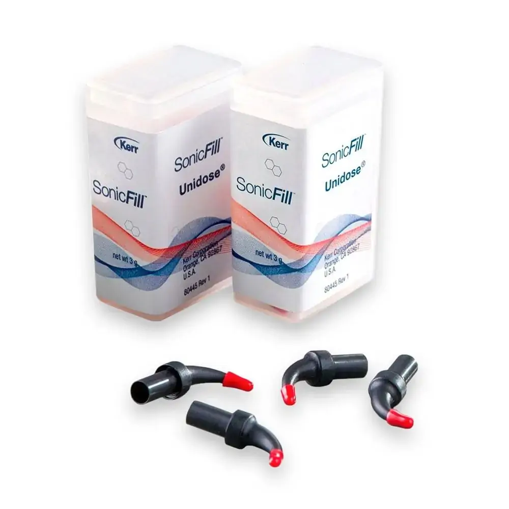 Resina Sonicfill 2 B1 com 20 Pontas Unidose de 0,3g cada - Kerr - Resina Sonicfill 2 B1 com 20 Ponta