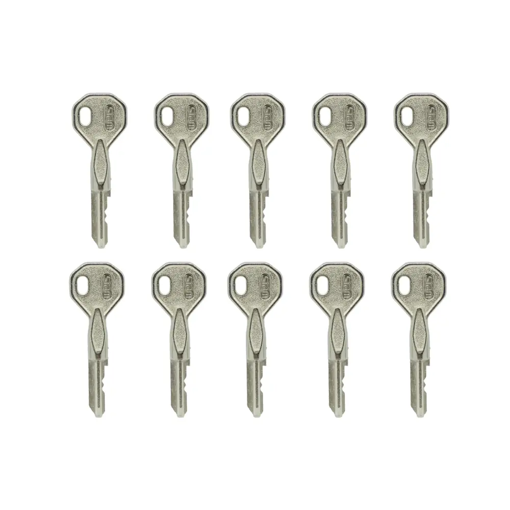 Kit 10 Chaves Tetra Stam Original Virgem - Nº 04