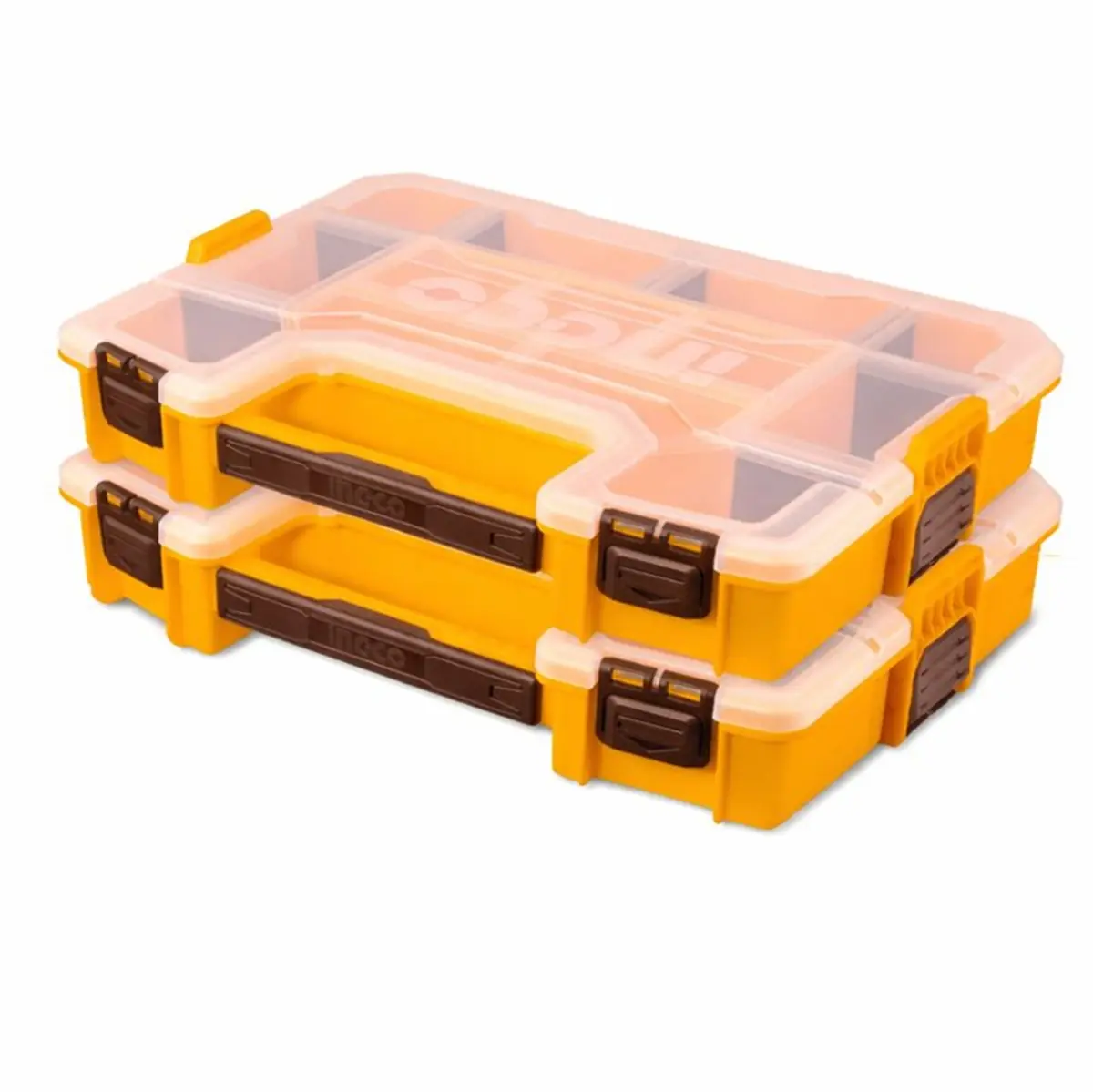 02 Organizador Maleta Empilhável Ingco 37x29x6,5cm Pbx1511