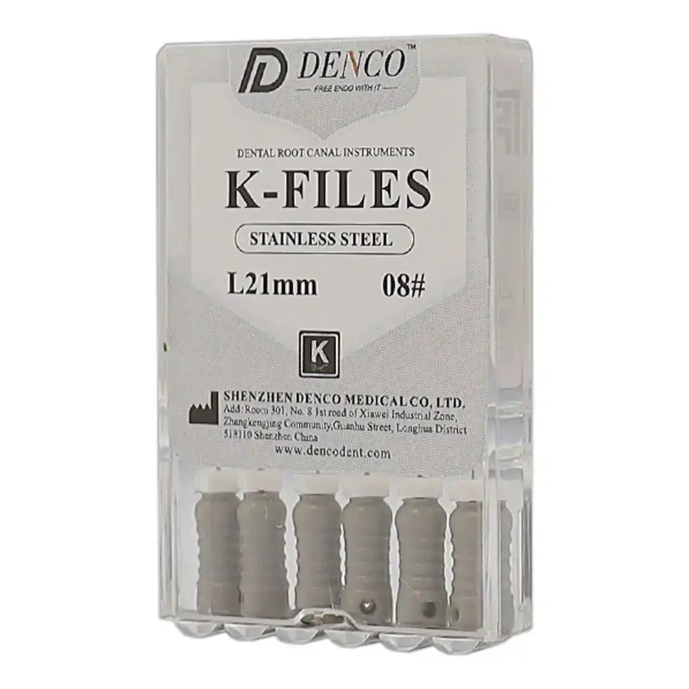 Lima K-Files Série Especial 21mm - Denco - Lima K-Files Série Especial 21mm n°08 - Denco