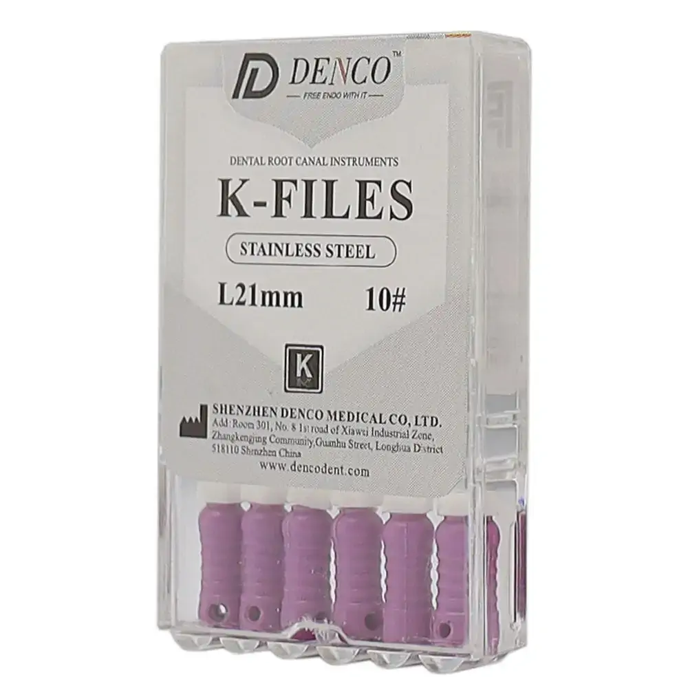 Lima K-Files Série Especial 21mm - Denco - Lima K-Files Série Especial 21mm n°10 - Denco