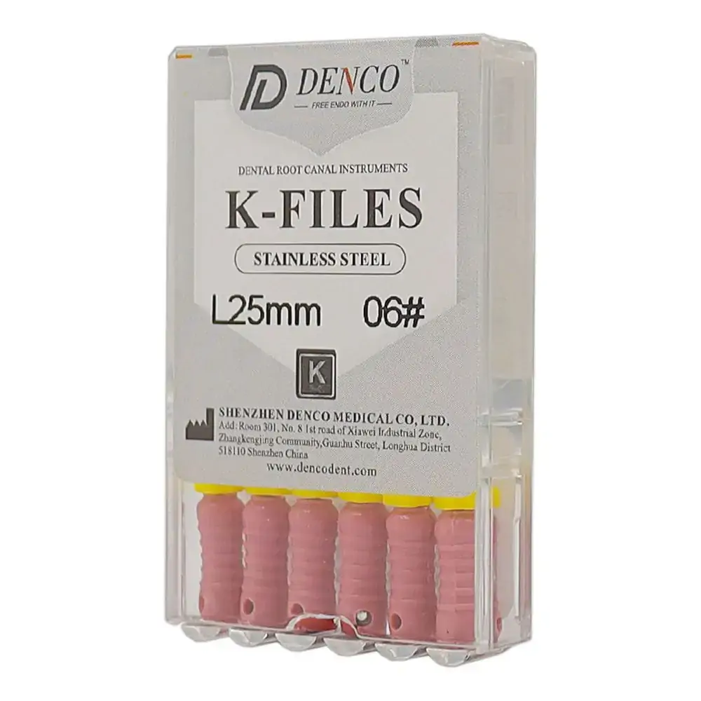 Lima K-Files Série Especial 25mm - Denco - Lima K-Files Série Especial 25mm n°06 - Denco