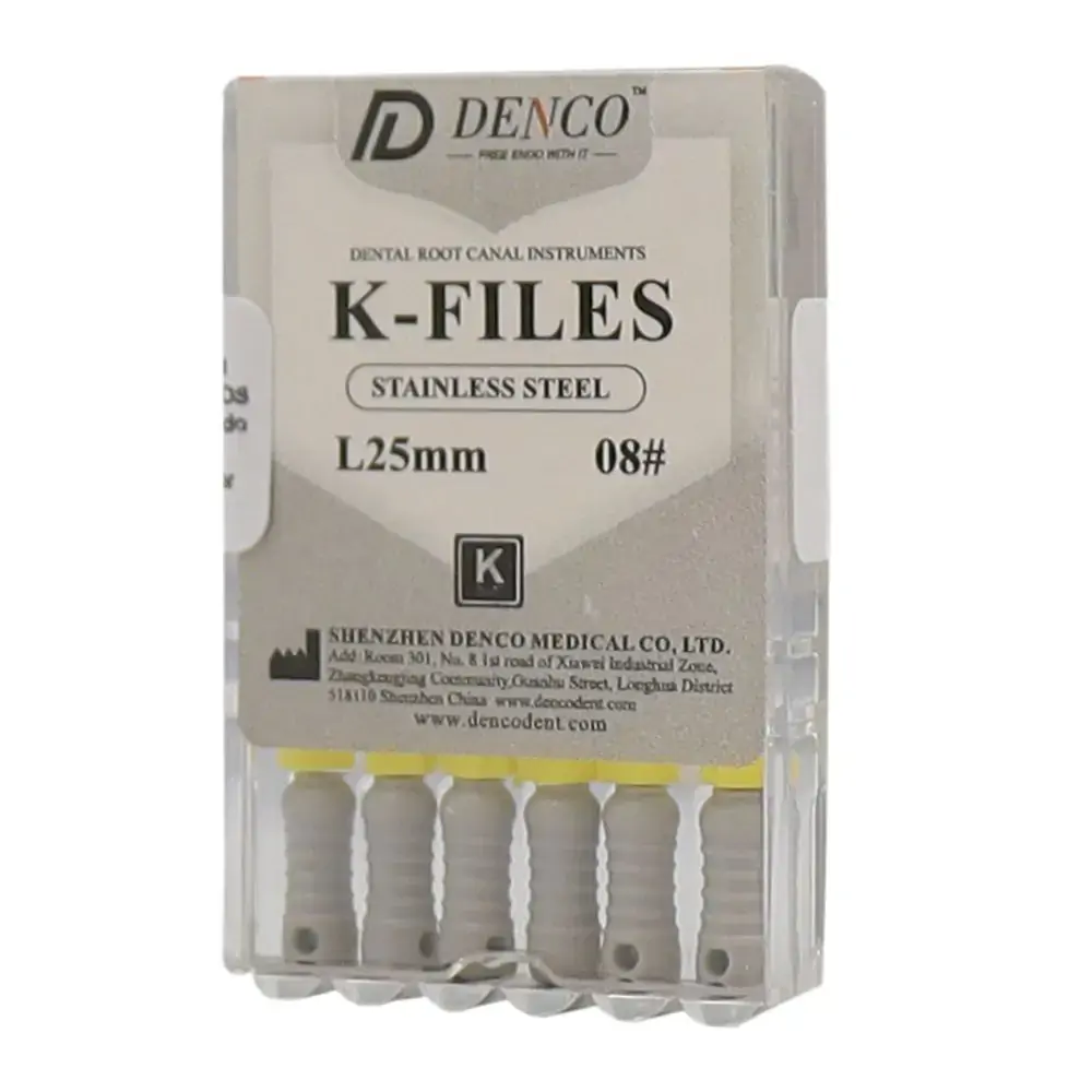 Lima K-Files Série Especial 25mm - Denco - Lima K-Files Série Especial 25mm n°08 - Denco