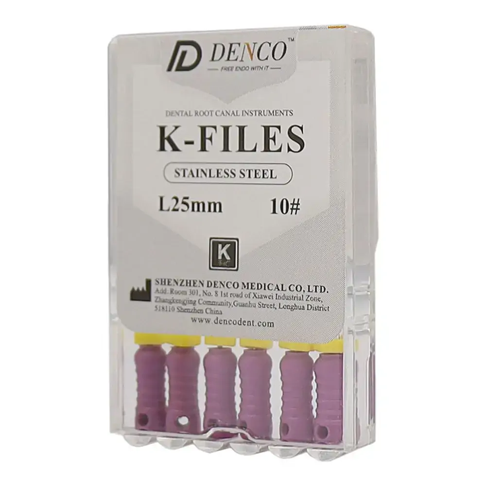 Lima K-Files Série Especial 25mm - Denco - Lima K-Files Série Especial 25mm n°10 - Denco