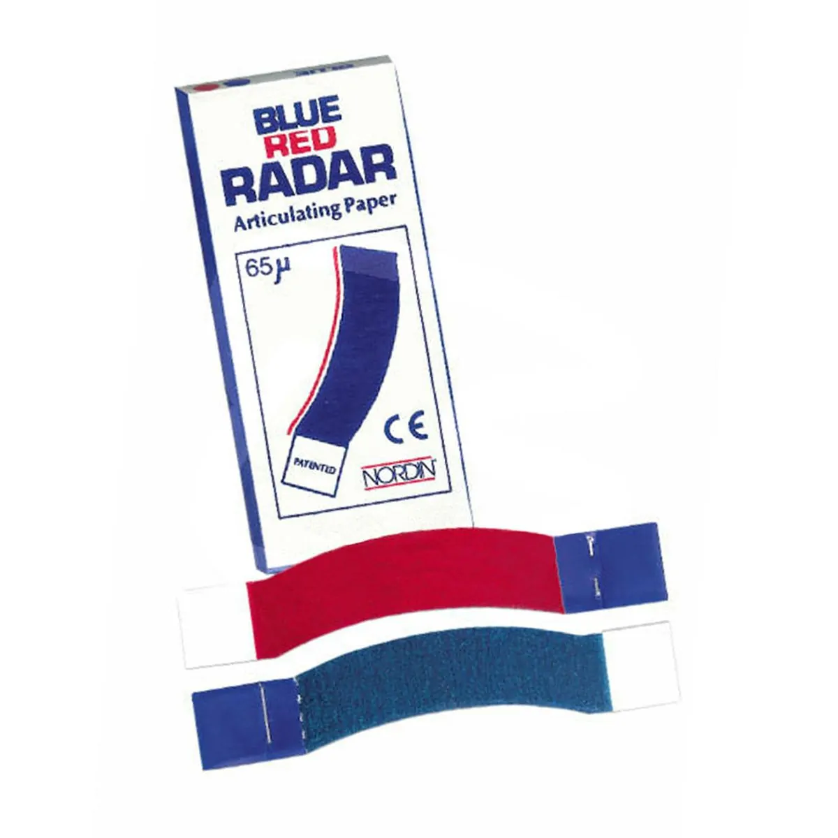 Papel para Articulação Blue Red Radar Formato curvo 144 folhas - Nordin - Papel para Articulação Blu