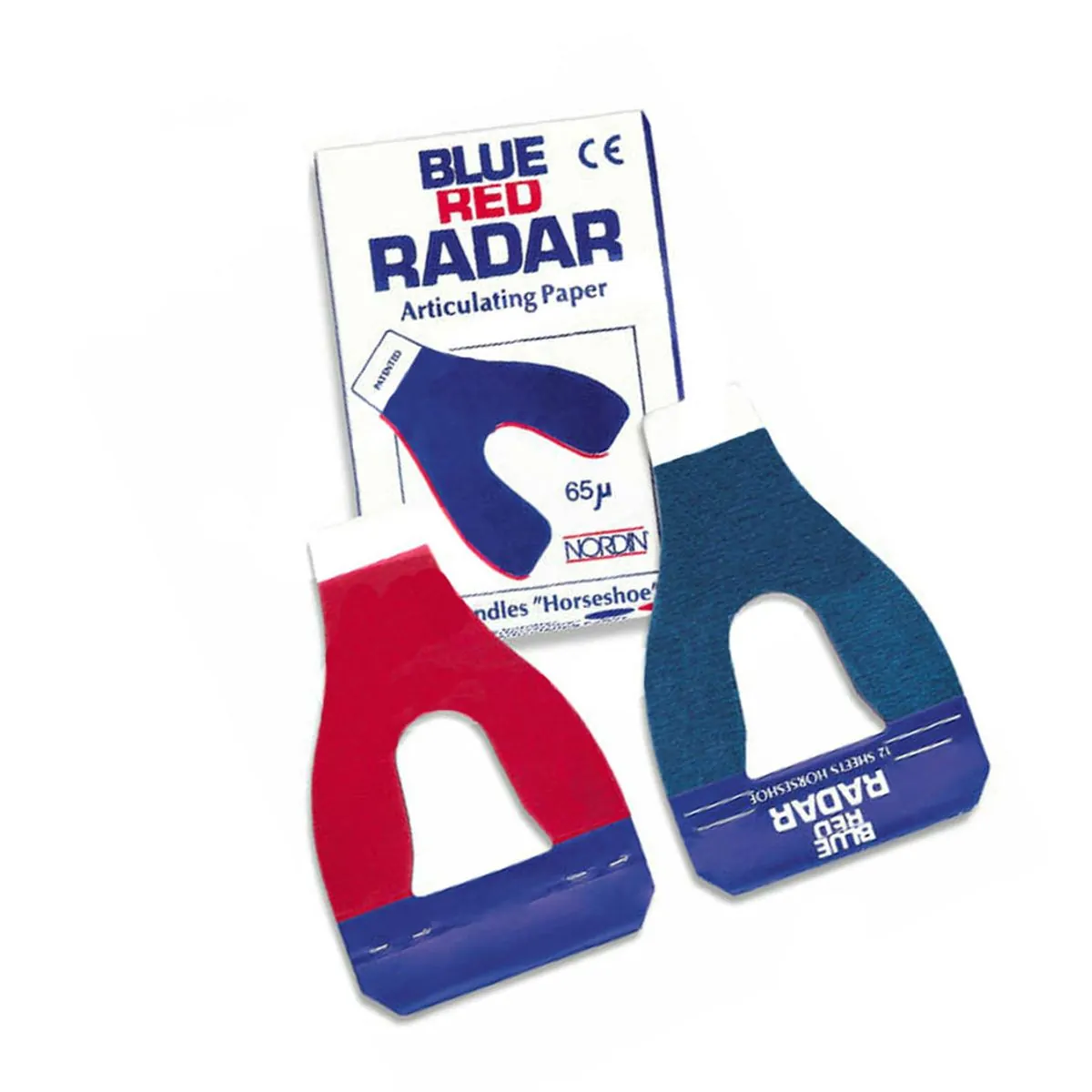 Papel para Articulação Blue Red Radar Formato ferradura 72 folhas - Nordin - Papel para Articulação