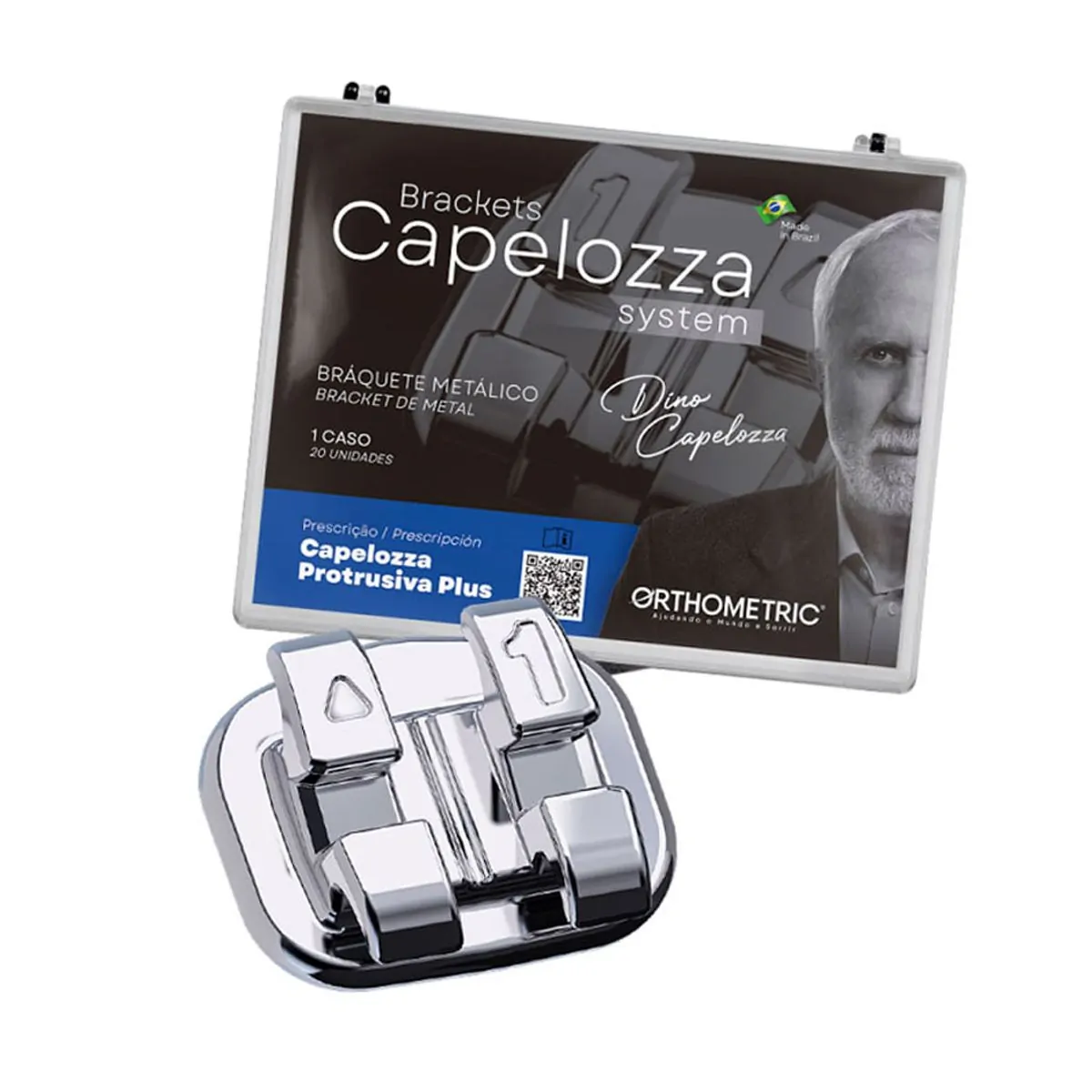 10.18.2000 Bráquete Metálico Capelozza Protrusiva Minus 022 1 Caso - Orthometric