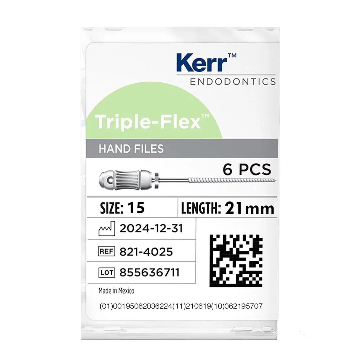 Lima Triple-Flex 21mm - Kavo - Lima Triple-Flex 1ª Série 21mm N°15 - Kavo