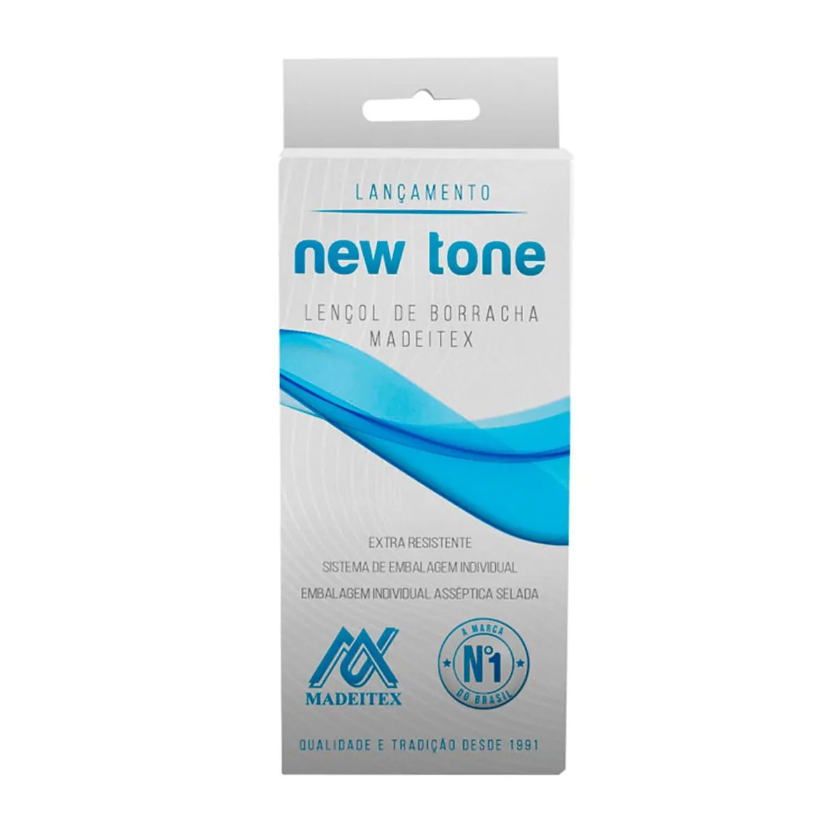 Lençol de Borracha New Tone Azul Médio 15x15 com 26 - Madeitex