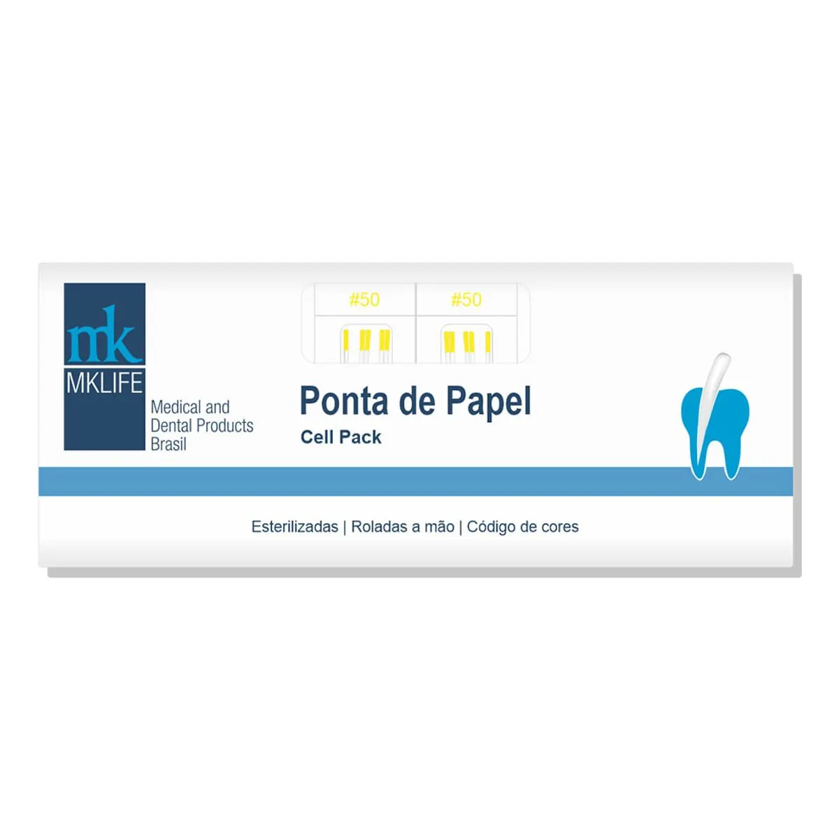 Ponta de Papel Absorvente Cellpack - MK Life - Ponta de Papel Absorvente Cellpack N° 50 - MK Life
