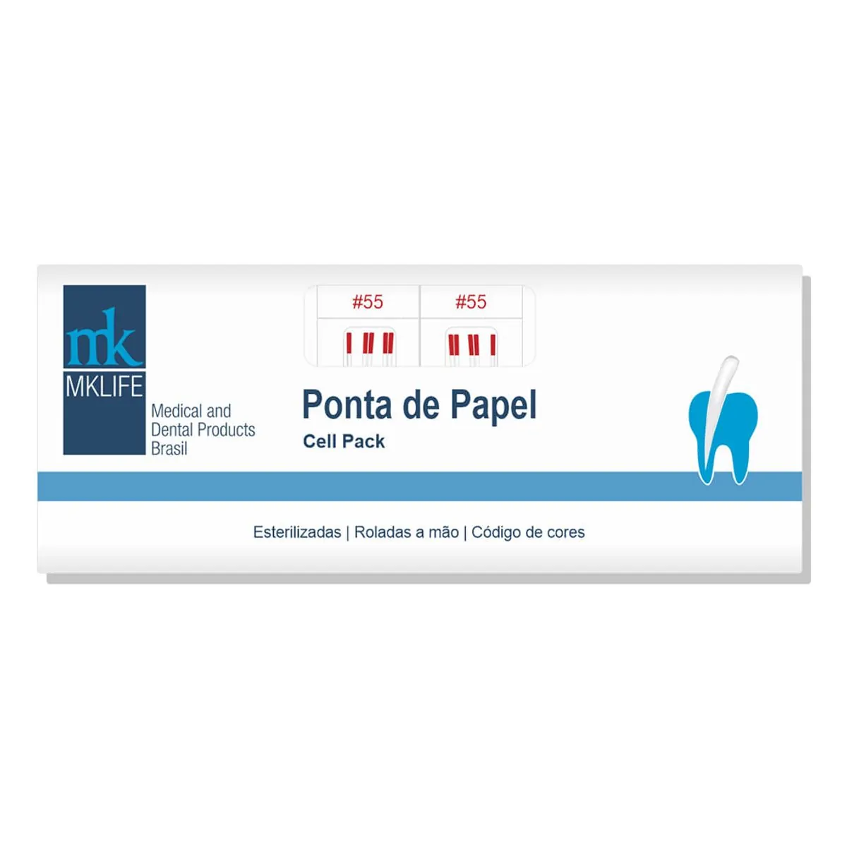 Ponta de Papel Absorvente Cellpack - MK Life - Ponta de Papel Absorvente Cellpack N° 55 - MK Life