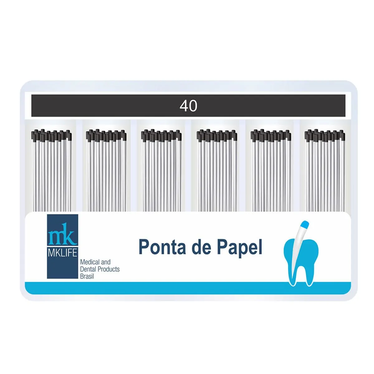 Ponta de Papel Absorvente - MK Life - Ponta de Papel Absorvente N° 40 - MK Life