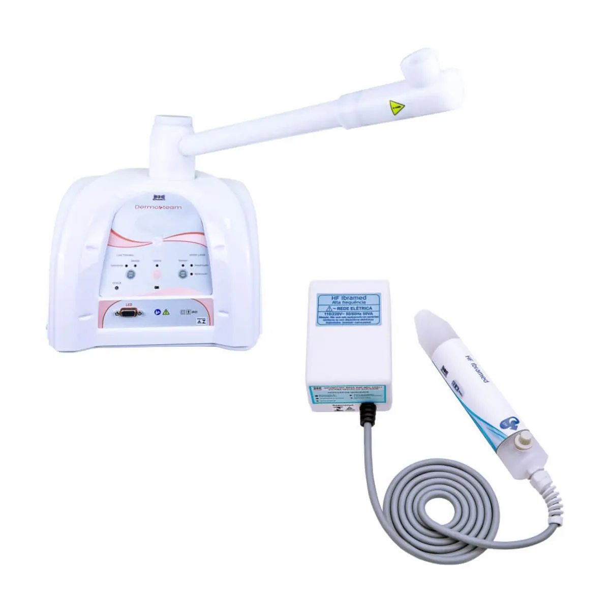 Dermosteam Vapor de Ozônio 127 Volts + HF Alta Frequência - Ibramed