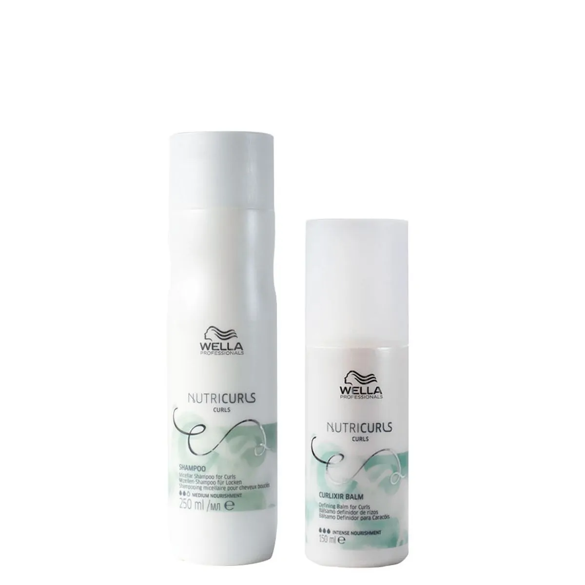 Kit Wella Professionals Nutricurls - Shampoo 250 ml + Leave- in 150 ml