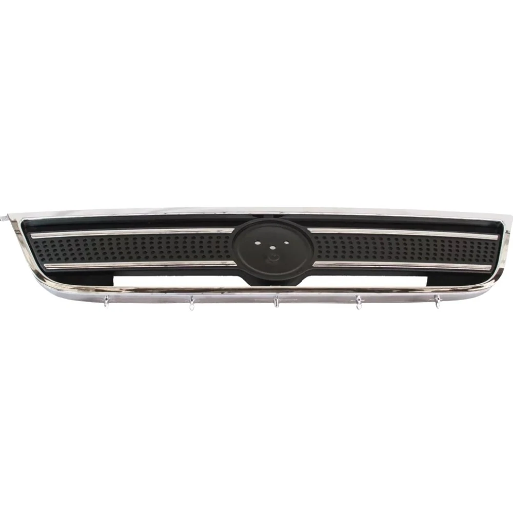 Grade do Radiador FIAT IDEA Cinza Cromado - FIAT 100166654