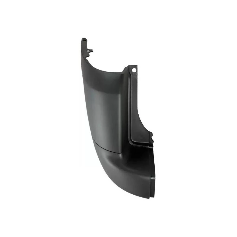 Polaina do Para-choque Traseiro FIAT DOBLO Lado Esquerdo Preta - FIAT 100181441