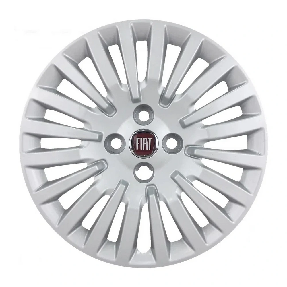 Calota Aro 15 Pol. Prata Fixação por Parafuso - FIAT 100185114