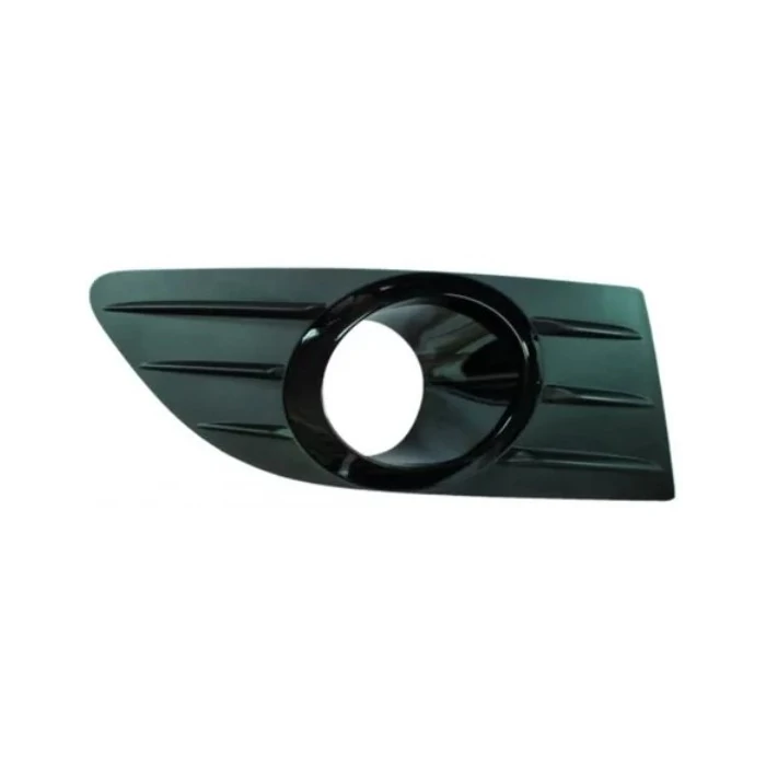 Moldura do Farol Auxiliar FIAT IDEA Lado Direito Preta com Furo - FIAT 100189186