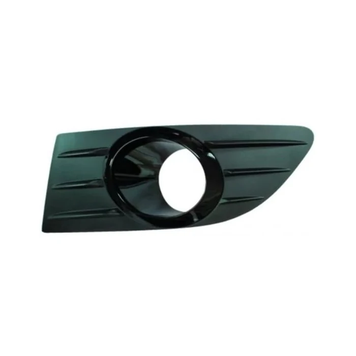 Moldura do Farol Auxiliar FIAT IDEA Lado Esquerdo Preta com Furo - FIAT 100189188