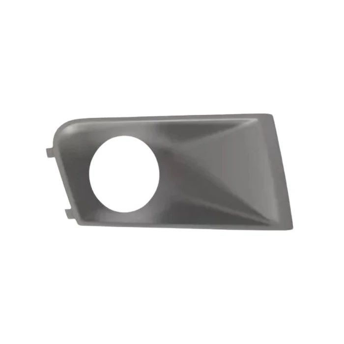 Moldura Superior do Farol Auxiliar FIAT IDEA Lado Direito Prata com Furo - FIAT 100190281