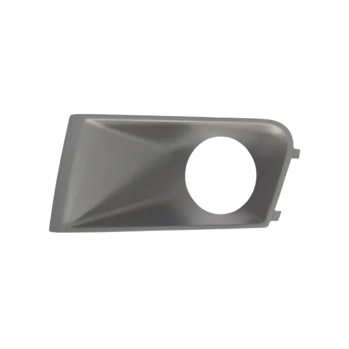 Moldura do Farol Auxiliar FIAT IDEA Lado Esquerdo Prata com Furo - FIAT 100190283