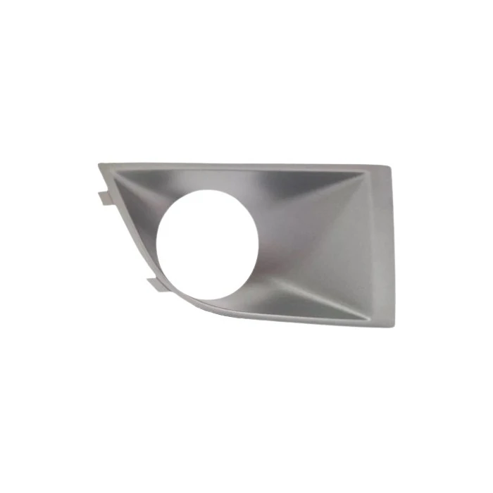 Moldura Inferior do Farol Auxiliar FIAT IDEA Lado Direito Prata com Furo - FIAT 100190289