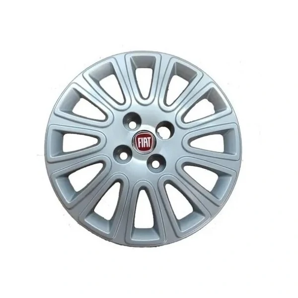 Calota Aro 14 Pol. Prata Fixação por Parafuso - FIAT 100200462