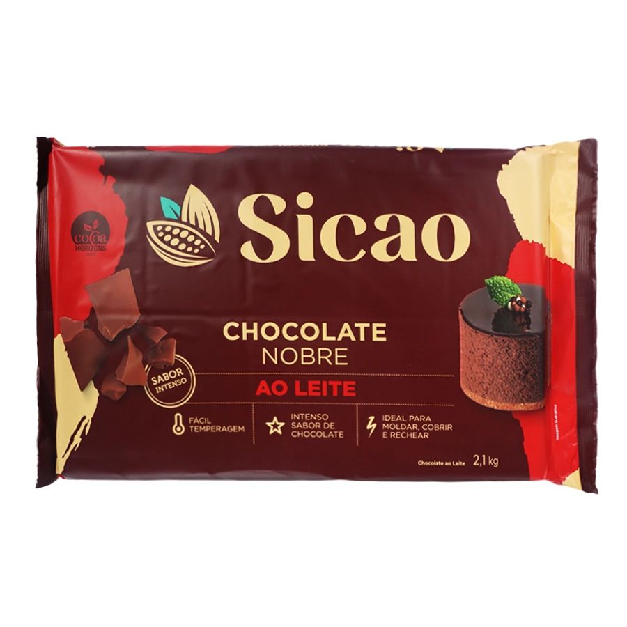 Chocolate Ao Leite Sicao Br 2,1 Kg