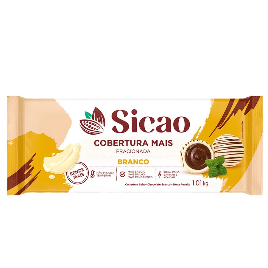 Pad.cobertura Sicao Branco 1,01kg