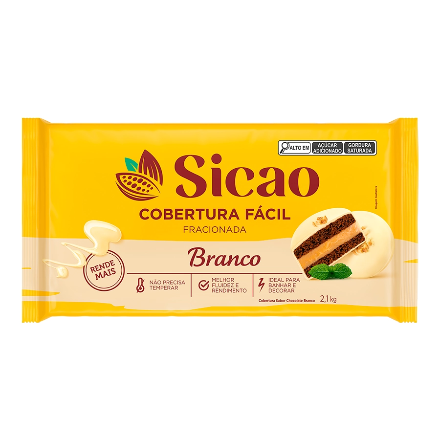Cob Dia Dia Barra Branco Sicao 2,1kg
