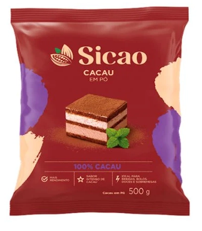 Cacau Po Sicao 100 500g