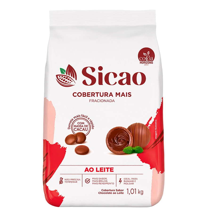 Cob.choc.ao Leite F.der. Sicao 1.01kg